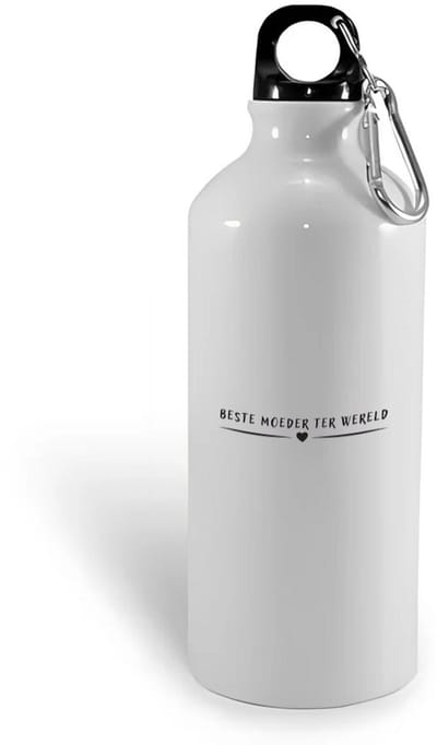 Hacebo® - Beste moeder ver waterfles - Moeder - mama - moederdag - water fles - 400ML
