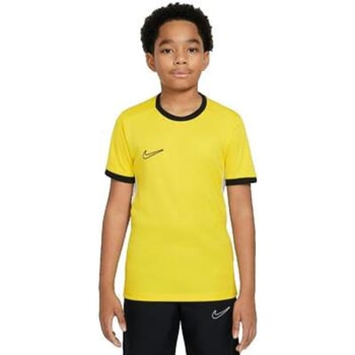 Nike Team T-shirt Kinderen Dri-FIT Academy 25 SS Geel - Maat S