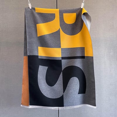 Winter Sjaal Voor Dames Lange Warme Kasjmier Sjaals Letter Dames Sjaal Wrap Dubbelzijdig Vrouwelijke Pashmina Bandana Sjaal One Size orange