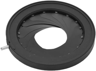 Allecto - Optische module - irisdiafragma 2-44 mm - variabele opening - laseraccessoires - voor camera's en optische platforms