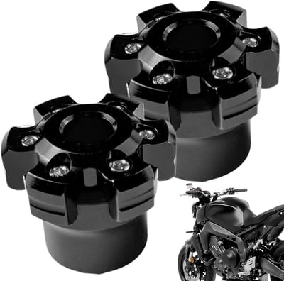 Motorwielschuivers - Asschuif Valbescherming - Motorfiets Bescherming - Minimaliseert Reparatieschade - 159 x 89 x 58 cm - Zwart