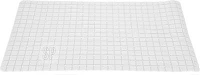 Excellent Houseware Badmat - antislip - ivoor wit - 69 x 39 cm - badkuipmat
