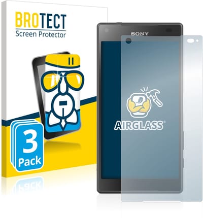 Screenprotector 3 Stuks voor Sony Xperia Z5 Compact Beschermglas transparant