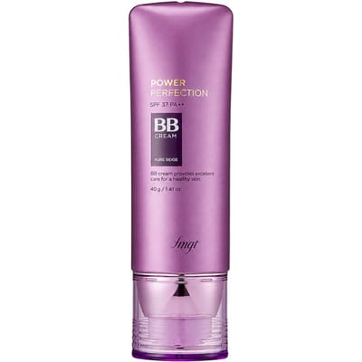 THE FACE SHOP Power Perfection BB Cream SPF 37 PA++ (V103 Puur Beige,V201 Abrikoos Beige,V203 Natuurlijk Beige) 40g V103 Pure Beige