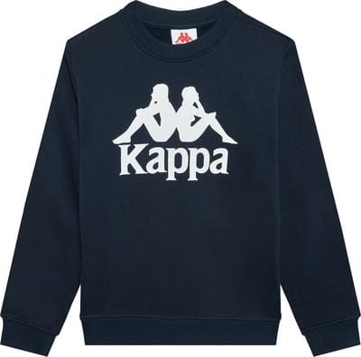 Kappa Sertum Junior Sweatshirt 703797J-19-4024, voor een jongen, Marineblauw, Sweatshirt, maat: 146-152