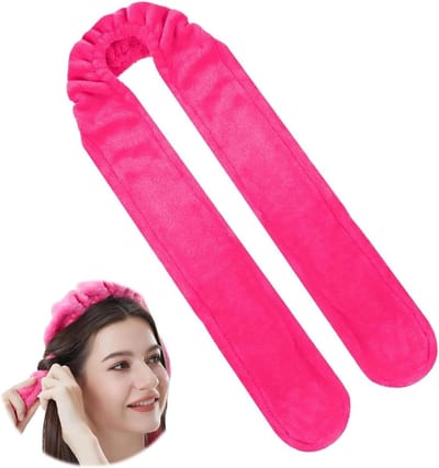 Lange krulspelden - Hittevrije krulers - Haar stylen - Zachte fluwelen bekleding - 60 cm - Zwart