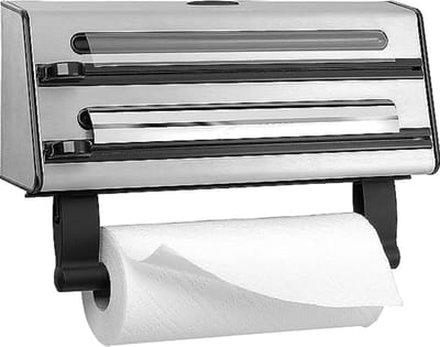 keukenrolhouder - HOOGWAARDIGE MATERIALEN \ dispenser voor papieren handdoekjes,