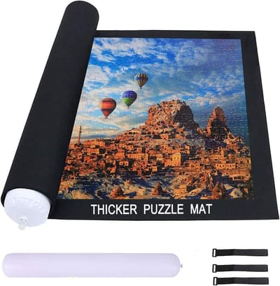 Puzzelmat voor 1500, 2000, 3000 puzzelstukjes - oprolbaar en ruimtebesparend