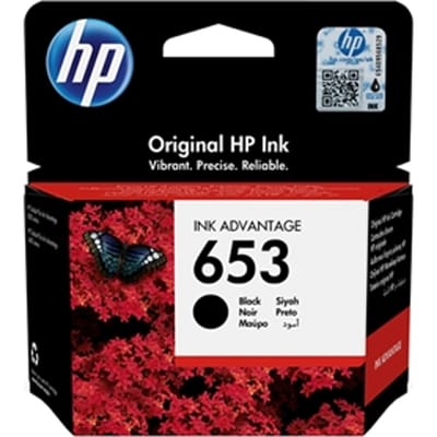 HP 3YM75AE nr. 653 inktcartridge zwart (origineel)