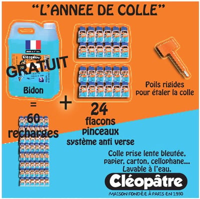 Cleopatre CMC5+24CMC80 kleefstof voor kunst- en handwerk