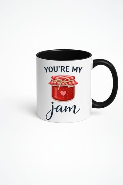 Mok You're My Jam - Romantisch Liefdesgeschenk met Jam Pot Design