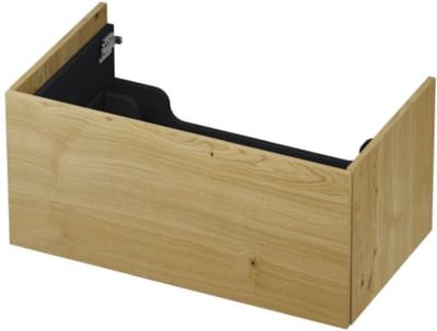 INK - Onderkast 1 Lade Push 2 Open Bestaande Uit - 800x450x376 Mm - Natur Fineer