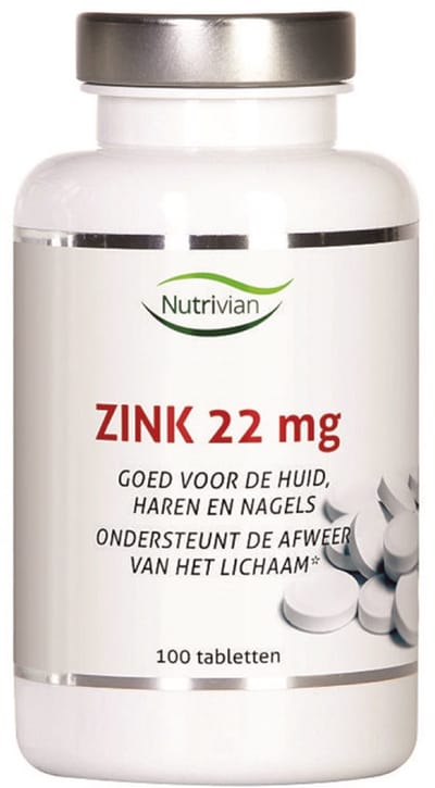 Nutrivian Zink Methionine 22mg Tabletten 100TB