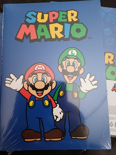 Supermario schriften set van 3 stuks