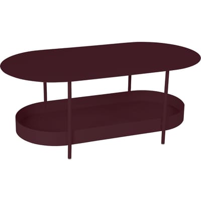 Fermob SALSA ovale tafel - B9 zwarte kers
