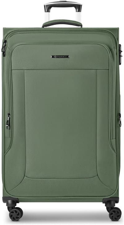 Franky Melbourne 3.0 4-wiel trolley 79 cm met uitbreidingsplooi - Zachte bagage - Combinatieslot - olive