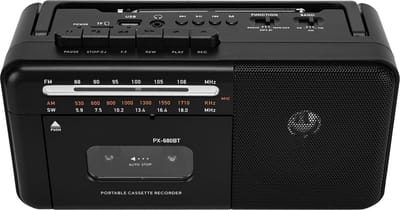 Draagbare Retro Cassetterecorder met Meerdere Functies en Radio-ondersteuning