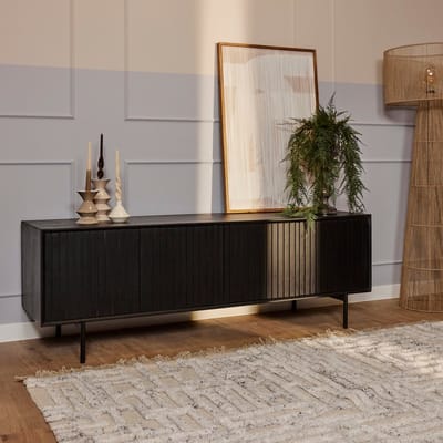 TV-meubel Madison 165 cm - zwart