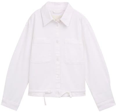 Tom Tailor Summer Spijkerjas Wit XS Vrouw
