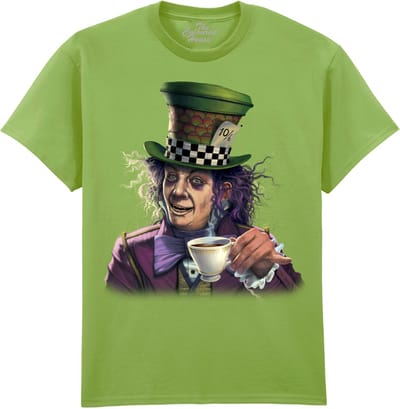 Alice In Wonderland Mad Hatter The Coloured House T-shirt M