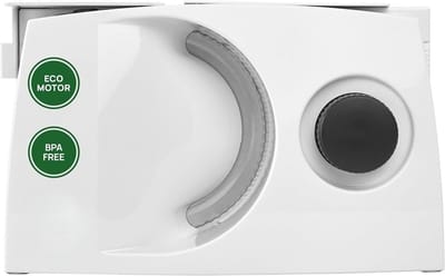 SNJY® Broodsnijmachine - Broodsnijder - Broodmes - Elektrisch - 0-14mm - 65 W - Wit