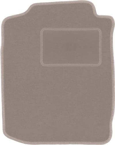 Beige bestuurdersmat voor: Toyota Corolla E11 hatchback (1997-2001)