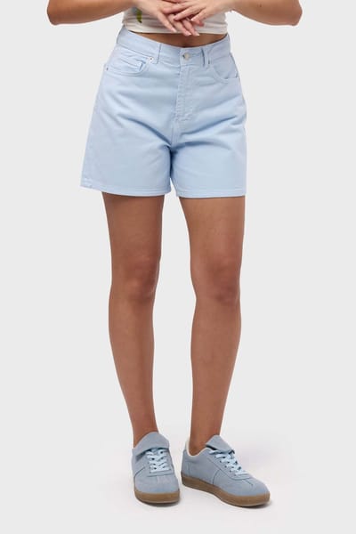 It's Basic - MINI DENIM SHORT - AQUA