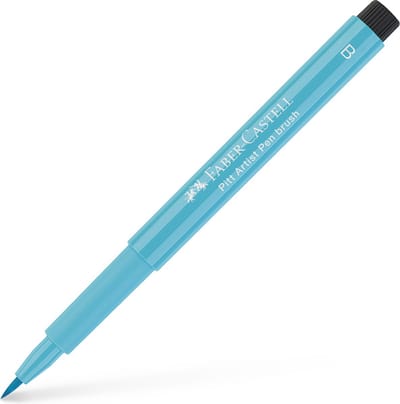 Faber-Castell tekenstift - Pitt Artist Pen - brush - kobalt turquoise licht - FC-167454