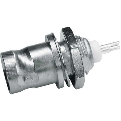 Telegärtner 100027477 100027477 BNC-connector Bus, inbouw verticaal 50 Ω 1 stuk(s) Piece