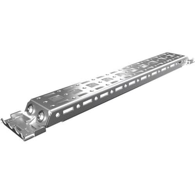Rittal AX 2394.350 Montagerails 2 rijen Plaatstaal 4 stuk(s) Piece