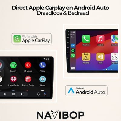 Geschikt voor Ford Focus (2011 t/m 2018) | 9.7 inch Android 15.0 CarPlay autoradio | Draadloos CarPlay & Android Auto | 2GB RAM + 32GB | Mic, Camera (AHD) & DAB+ | Bluetooth & WiFi | NAVIBOP NB-1536 | Bouwjaar 2011 t/m 2018