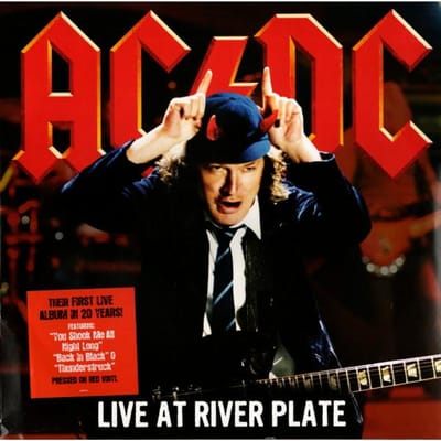 LP AC/DC - Live At River Plate 88765411751 Columbia 2012 Europa Rock red