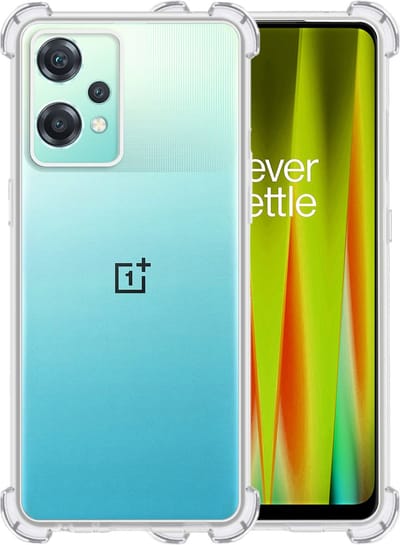 Hoesje - Geschikt voor OnePlus Nord CE 2 Lite - Sterk & Shockproof - Siliconen Case - Back Cover - Telefoon Hoes Shock Proof - Telefoonhoesjes - Transparant