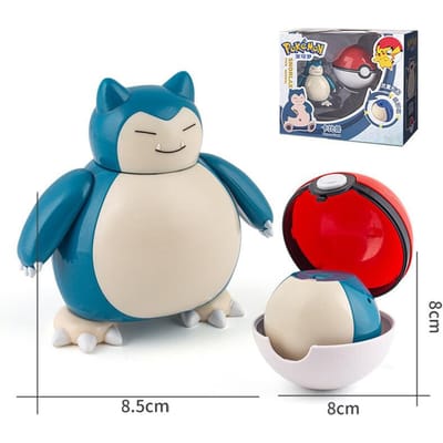 bal Pokemon misvormde figuur Pikachu Charizard Venusaur Blastoise Gyarados Solgaleo Lunala Actiefiguur pokébal poke kind Speelgoed