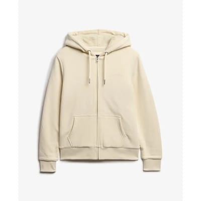 Superdry - Hoodie met rits en borgvoering - Dames - Hoodies