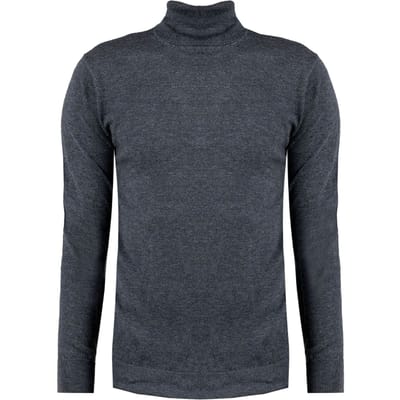 Xagon Man stoppen Turtleneck Mannen Grijs Grijs