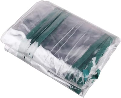 Vervangingshoes voor Mini Broeikas met Oprolbare Ritssluiting - Transparante PVC-hoes, Regendicht, Antivries, Bescherming voor Planten