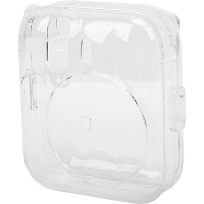 Transparante Camera Beschermhoes Geschikt Voor Fujifilm Instax Mini 13 Valbestendig Verwijderbare Schouderband Camera Kristal white