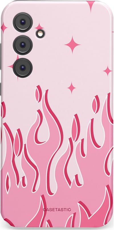 Casetastic Hoesje Geschikt voor Samsung A35 - Stijlvolle Beschermende Duo-layer Case - Twinkelvuur