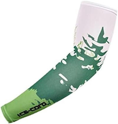 Arm Sleeves - Beschermers Handschoenen - Buitensporten - Koelend en UV-beschermend - XXL - Groen