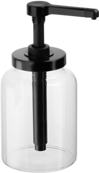 APS Doseerdispenser DISPENSA, 1,7 liter, transparant/zwart