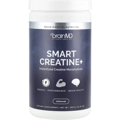 BrainMD, Smart Creatine+, Non aromatisé, 350 g (12.35 oz)