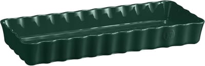 Lange Rechthoekige Keramische Taartvorm voor Quiches en Gebak - 15 x 36 cm