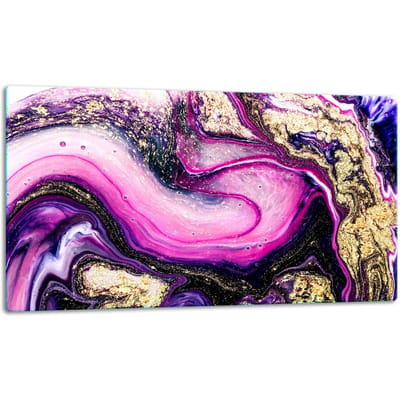 TMK ArtDeko Serie - Glazen Snijplank - 52x30cm - Inductiekookplaten