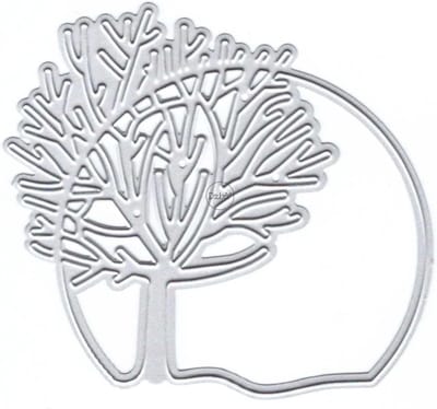 Metalen Snijmatrijs - Papier Die Cuts - Kaarten Maken - Koolstofstaal - Zie Afbeelding - Zilver