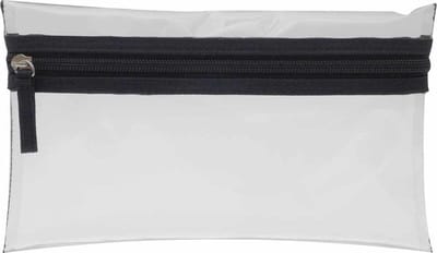 Gillian Jones -  Check in Bag - 20 x 2 x 14.5 cm - Transparant