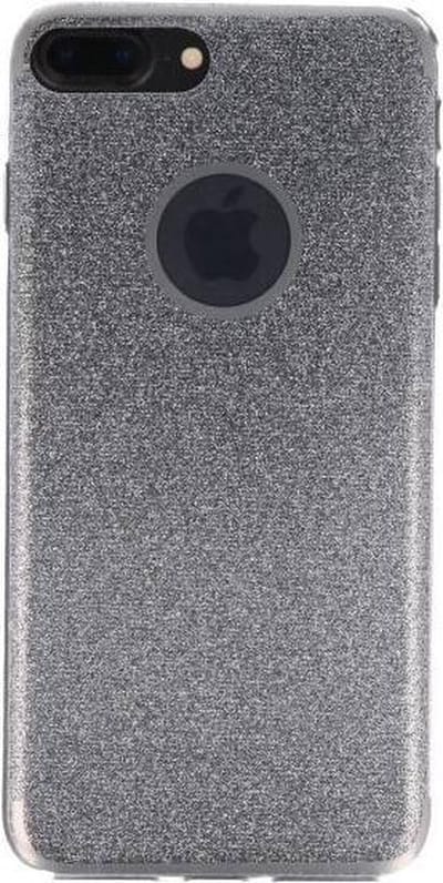 Bling TPU Hoesje Case - Hoesje Geschikt voor iPhone 7 / 8 Plus Zilver