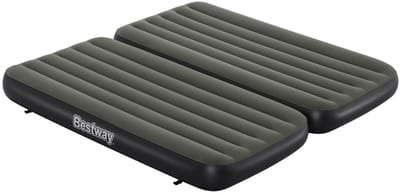 Bestway – Luchtbed 3-in-1 – 99×188×25 cm – Groen – Dubbellaags – 1- of 2-Persoons - 3-in-1 Luchtbed - Luchtbed Camping - Luchtbed Buiten - Luchtbed 1 Persoon - Luchtbed 2 Personen