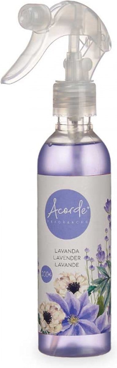 Acorde® | Lavendel Luchtverfrisser spray 200 ml | toilet en badkamer houdt insecten en muggen buiten