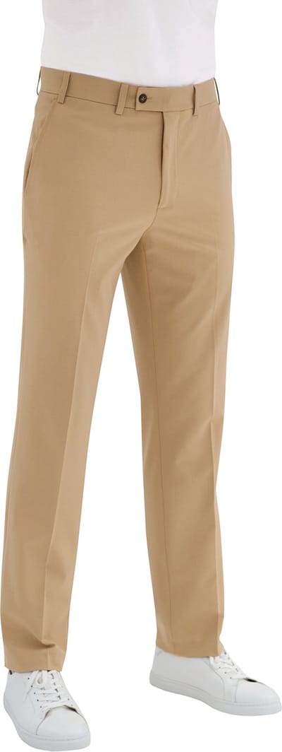 Brook Taverner Heren Pantalon Oliver, getailleerde snit BT8025 - Sand - 46 EU (36 UK)